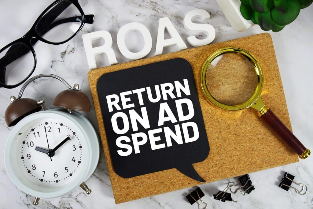 return on ad spend